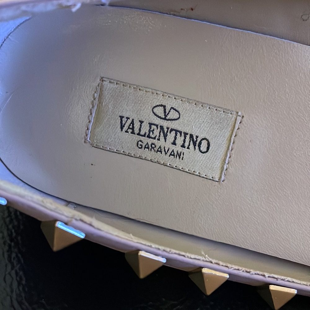 Valentino Garavani Patent rockstud ballet flat - Picture 2 of 7